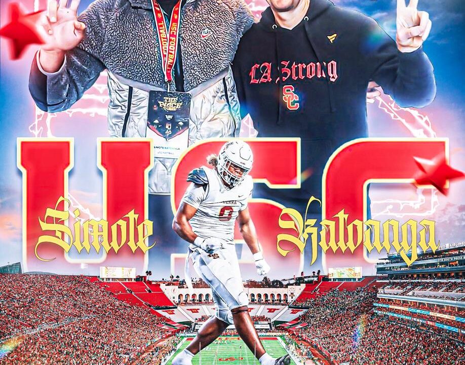 BREAKING: Four-Star EDGE Simote Katoanga has Committed to USC…see more