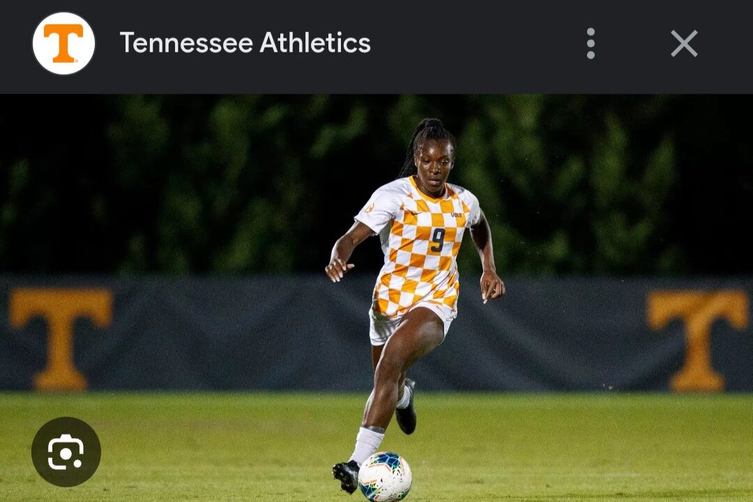 She keeps adding to the team’s tally 5 Star Michelle Alozie of Tennessee Vols Women’s Soccer as She brings home another Championship Award…see more