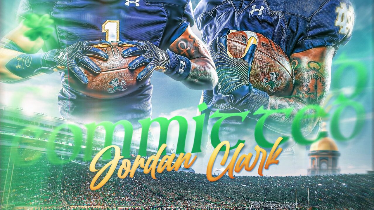 Just in: Former ASU DB Jordan Clark has Committed to Notre Dame; on3sports  “I wanted to spend my last year somewhere where I could grow as a student athlete, & I don’t think there’s anywhere better for me to do that than ND.……read more..