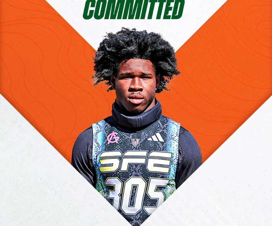 New Commitment: 🚨 2027 CB Kenton Dopson has committed to Miami…..